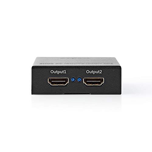 Nedis HDMI Splitter - 2-Port - HDMI Eingang - 2X HDMI... - High-Tech & Électronique Amazon Allemagne à 15.99€