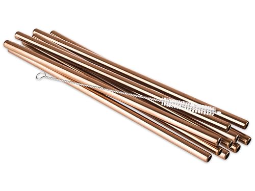 APS 93383 - Juego de pajitas de Acero Inoxidable, 8 mm de... - Jouets & Jeux en promo à 16.95€