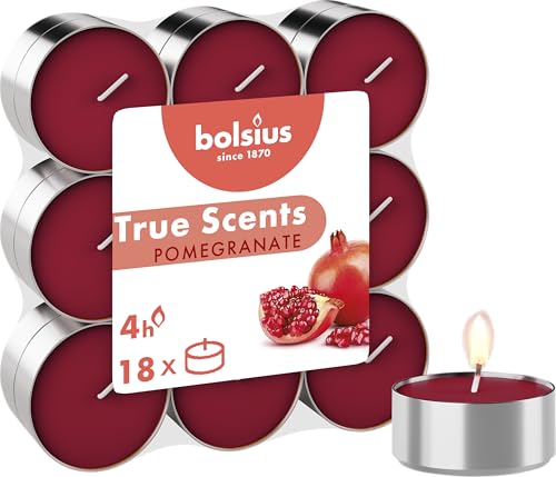 Bolsius True Scents – 18 Teelichter – Granatapfel –... - Maison & Cuisine Amazon France à 3.87€