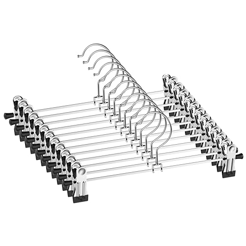 Perchas para Pantalones, 12 Unidades, Perchas para Faldas... - Home & Kitchen Amazon Spain à 7.15€