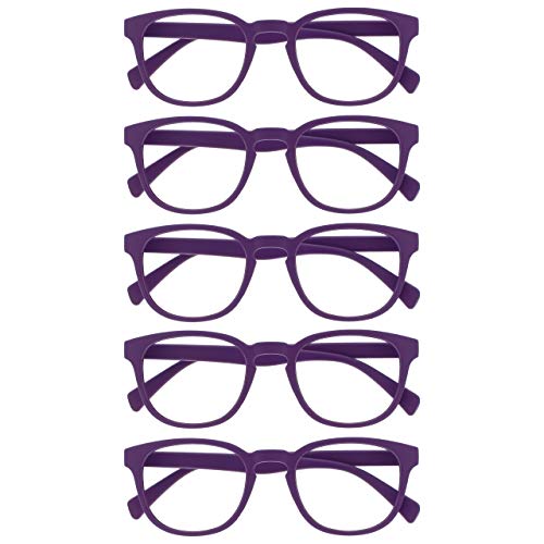 OPULIZE Pop 5 Pacco Retrò Giro Viola Opaco Liscio Uomo... - Bon plan à 12.08€