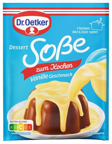 Dr. Oetker Dessert-Soße Vanille-Geschmack zum Kochen: 3 x... - High-Tech & Électronique Amazon Allemagne à 1.50€