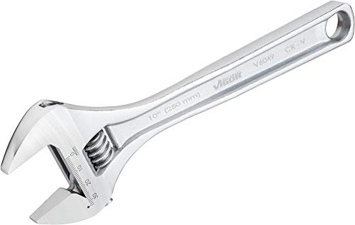 Vigor Adjustable Spanner (Width 0-33 mm) V6049 Silver - Maison & Cuisine Amazon Royaume-Uni à 19.52€