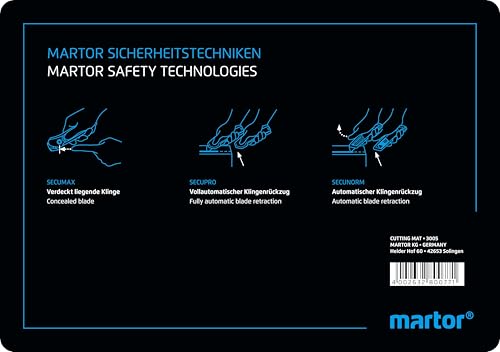 MARTOR Tappetino da taglio autorigenerante 148 x 210 mm... - Animalerie Amazon Italie à 6.95€