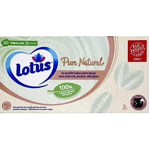 Lotus Boite Mouchoirs - La boite de 80 - Maison & Cuisine Amazon France à 2.69€
