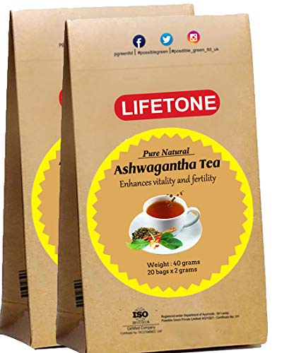 Ashwagandha Wurzeltee | Kräuter Stimmung Booster |... - Santé & Bien-être en promo à 6.15€