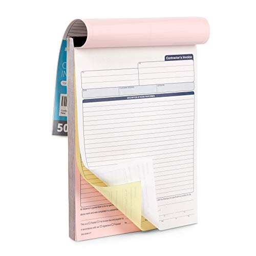 Blue Summit Supplies Contractors Invoice Book, 3 Part... - Maison & Cuisine Amazon Royaume-Uni à 24.92€
