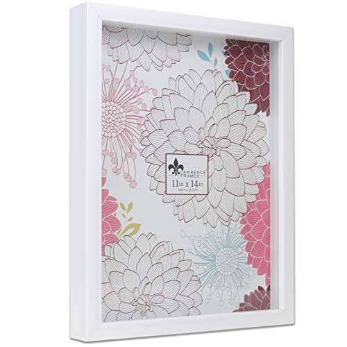 Lawrence Shadow Box Frame, Polystyrene, White, 11x14 - High-Tech & Électronique Amazon Royaume-Uni à 12.79€