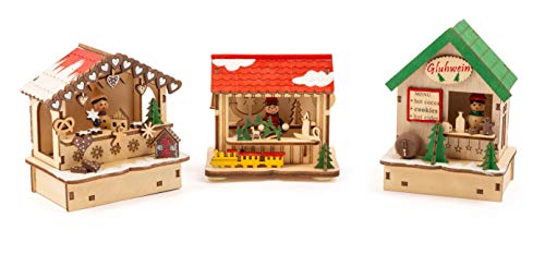 Small Foot 11390 Set de Lampes Marché de Noël, en Bois... - Maison & Cuisine Amazon France à 12.27€