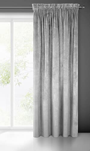 Eurofirany VILLA Soft Plain Opaque Velvet Curtain with... - Maison & Cuisine Amazon Royaume-Uni à 8.93€