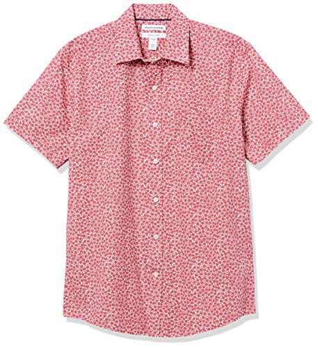 Amazon Essentials Camisa de Popelín de Manga Corta de... - Amazon Espagne à 8.35€