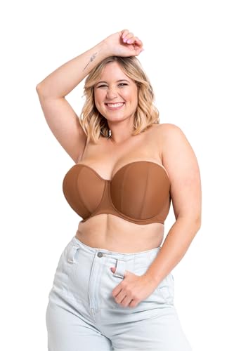 Curvy Kate Luxe Reggiseno Senza Bretelle, Marrone (Caramel... - High-Tech & Électronique Amazon Italie à 18.58€