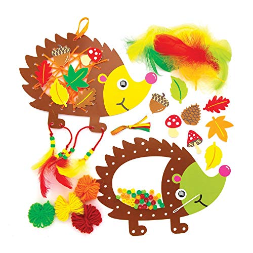 Baker Ross Hedgehog Dreamcatcher Kits, Arts and Crafts for... - Jouets & Jeux en promo à 4.99€