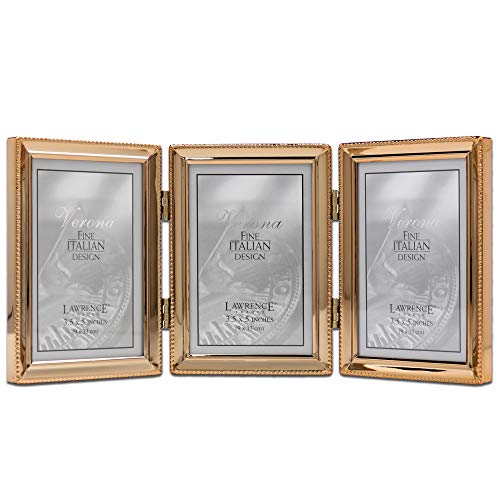 Lawrence Frames Cadre photo en métal doré 3 x 5 cm - High-Tech & Électronique en promo à 13.69€