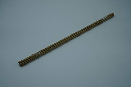 Thüga Lot de 10 tuteurs en bois pour plantes, 50 cm x 4,5 mm - Jardin & Extérieur Amazon France à 2.49€
