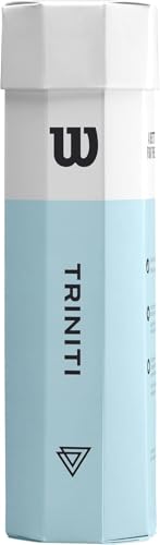 Wilson Triniti TBALL 4 Ball Can, Tennis Balls Unisex-Adult... - Sports & Fitness Amazon Espagne à 18.30€