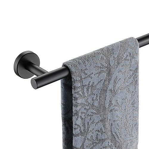 JQK TB110L9-PB Barre Porte-Serviettes Noire en Acier... - Bricolage & Outils Amazon France à 8.57€