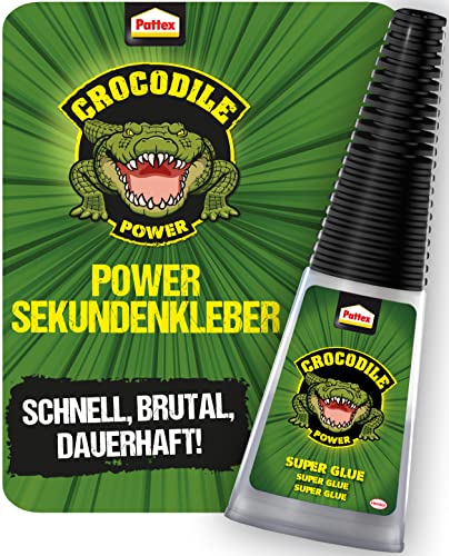 Pattex Crocodile Power Colle instantanée extra forte... - Bricolage & Outils Amazon France à 3.99€