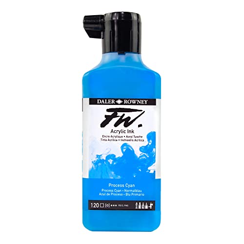 FW INK 180ML PROCESS CYAN cartucho de tinta - Auto & Motorcycle Amazon Spain à 8.64€