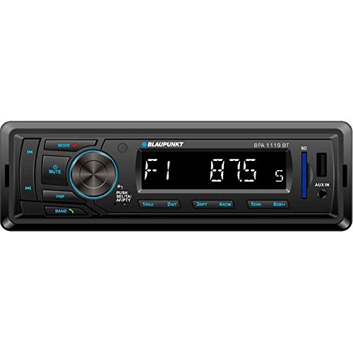 Blaupunkt BPA1119BT Autoradio 1 DIN, Bluetooth, USB, Noir - High-Tech & Électronique Amazon France à 59.95€
