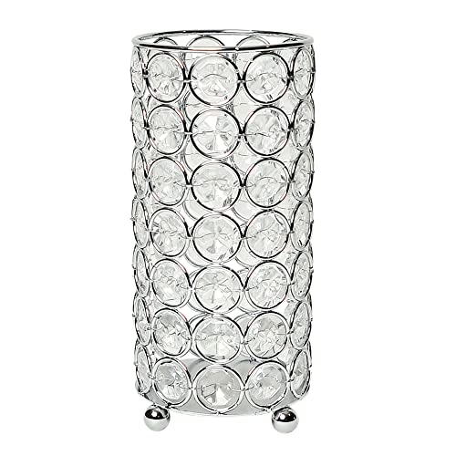 Elegant Designs HG1002-CHR Elipse Crystal Decorative Flower... - Home & Kitchen Amazon UK à 7.96€