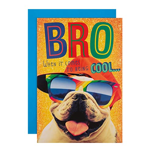 Hallmark Carte d'anniversaire pour frère Motif humour... - Auto & Moto en promo à 5.81€