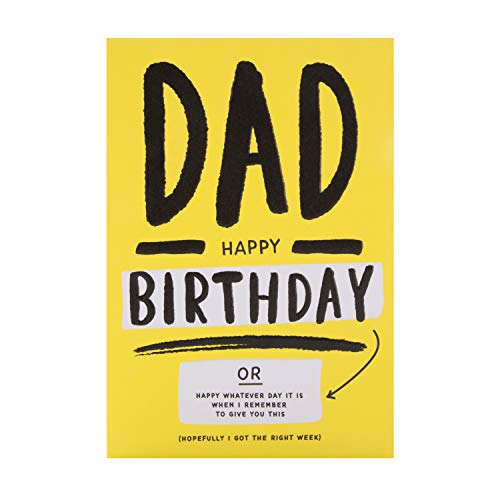 Hallmark Tarjeta de cumpleaños para papá – Divertido diseño... - Bon plan à 4.40€