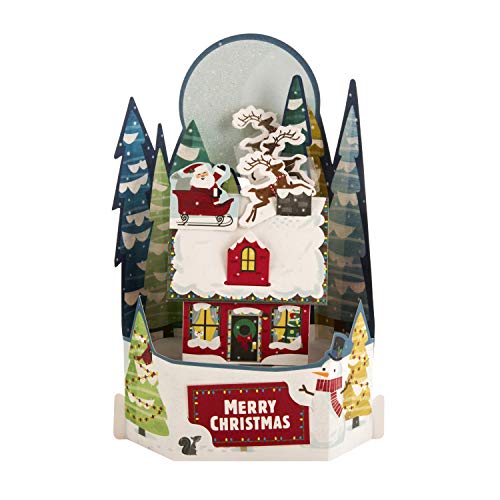 Hallmark Paper Wonder Carte de Noël pop-up 3D Motif village... - Auto & Moto en promo à 4.66€