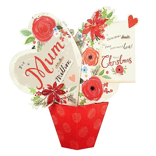Hallmark Christmas Card for Mum - 3D Pop-Out Design - Auto & Moto en promo à 1.88€