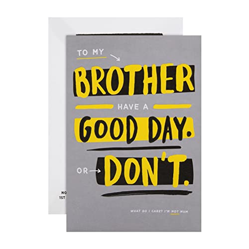 Hallmark Birthday Card for Brother - Contemporary Humour... - Auto & Moto Amazon Royaume-Uni à 2.95€