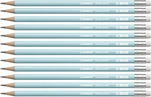 STABILO Swano pastel - Matita con Gommino - Gradazione HB... - Auto & Moto en promo à 6.84€