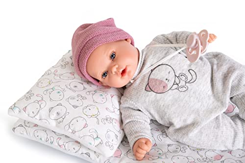 Antonio Juan Poupée Kíka Sac 27 cm pleure sans sa tétine... - Jouets & Jeux Amazon France à 22.76€