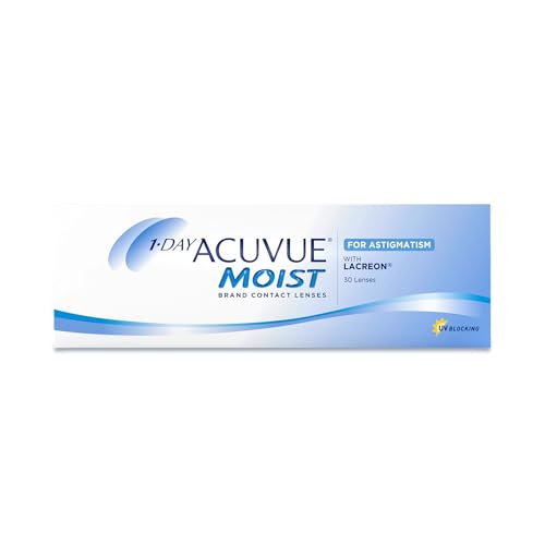 ACUVUE MOIST 1-DAY for Astigmatism Tageslinsen –... - Santé & Bien-être en promo à 7.61€