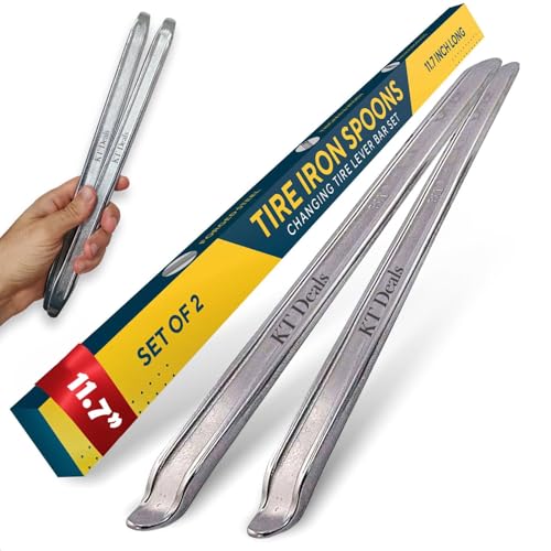 Lot de 2 Outils de réparation pour démonte-pneus en Acier... - Auto & Moto Amazon France à 12.52€