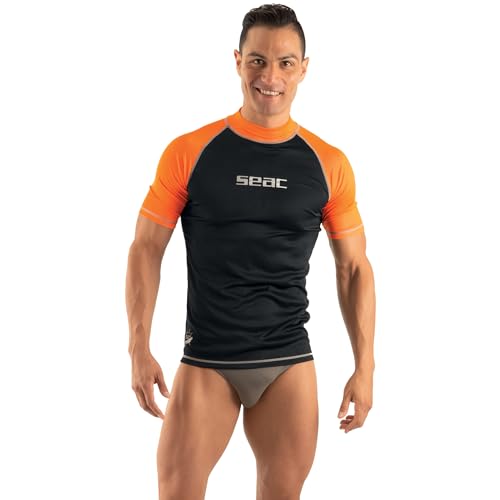 SEAC T-Sun Short Man, Maglia Protettiva Rash Guard per... - Amazon Italy à 24.55€