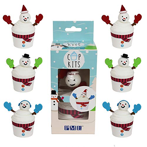 PME CUP04 Kit Cupcake a Forma di Pupazzo di Neve, con... - Tech & Electronics Amazon Italy à 10.62€