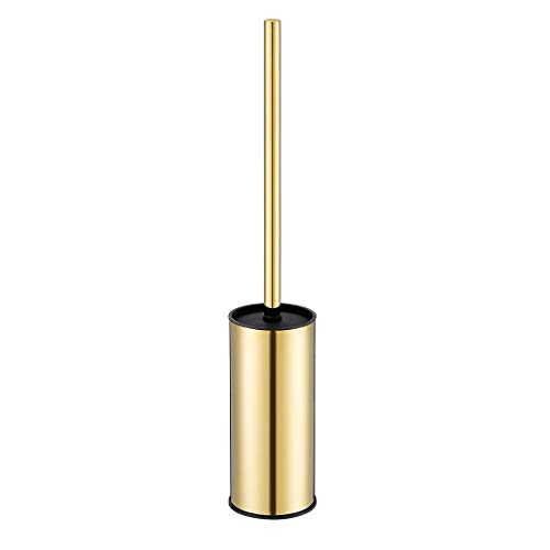 Porte-Brosse WC Rond en Acier Inoxydable 304 doré sur Pied... - Bricolage & Outils Amazon France à 19.28€