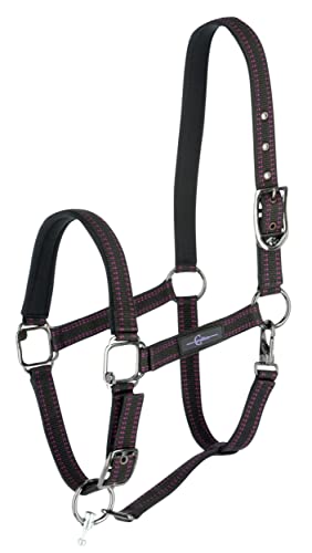 Horse Halter for Goleygo System, Black/Fuchsia, Full - Animalerie Amazon Royaume-Uni à 9.60€