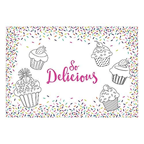 amscan 671982 Delicious Paper Placemats-24 pcs - Loisirs Créatifs Amazon Royaume-Uni à 3.63€