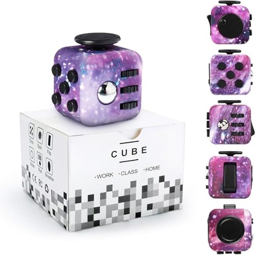 Yetech Galaxy Fidget Toy Cube Toy with Click Ball... - Jouets & Jeux Amazon Royaume-Uni à 4.99€