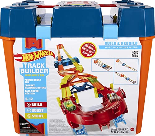 Hot Wheels GNJ01 - Hot Wheels Track Builder Unlimited Power... - Jouets & Jeux Amazon Allemagne à 39.98€
