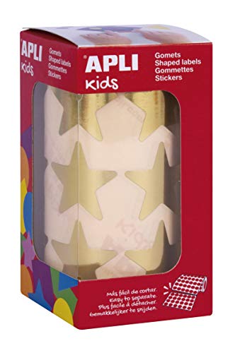 Apli 17866 Rouleau de Gommettes Étoiles 33 mm Doré - Auto & Motorcycle Amazon France à 7.76€