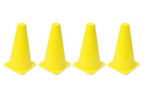 JAMARA 460520 - Pylonen Traffic VE4 - stapelbar, vielseitig... - Maison & Cuisine Amazon Allemagne à 4.45€