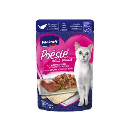 Vitakraft Poésie Délice Weide, Nassfutter für Katzen mit... - Animalerie Amazon Allemagne à 1.22€