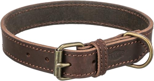 TRIXIE Collar de cuero engrasado para Perros - Pet Supplies Amazon Spain à 16.99€