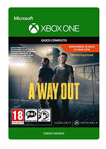 A Way Out Standard | Xbox One - Codice download - Jeux Vidéo & Consoles en promo à 8.99€