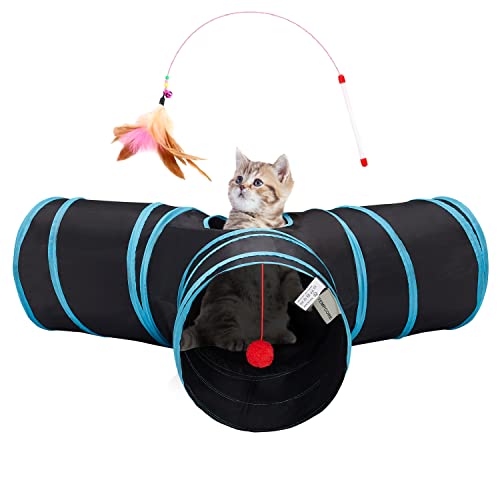 Tempcore Tubo de túnel para Mascotas, 3 vías, Plegable... - Bon plan à 9.28€