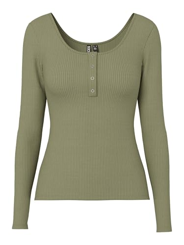 Pieces NOS Donna Pckitte LS Top Noos B C Maglia a Maniche... - High-Tech & Électronique en promo à 14.95€