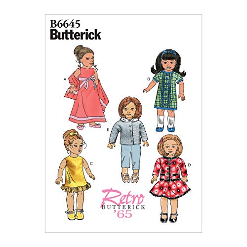 Butterick B6645OSZ Schnittmuster für Puppenkleidung, 45,7... - Amazon Allemagne à 7.17€