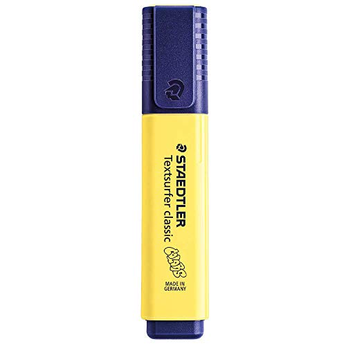 Staedtler Textsurfer Classic Colors, Gelb Boden, Schwarz - Sports & Fitness Amazon Allemagne à 1.43€